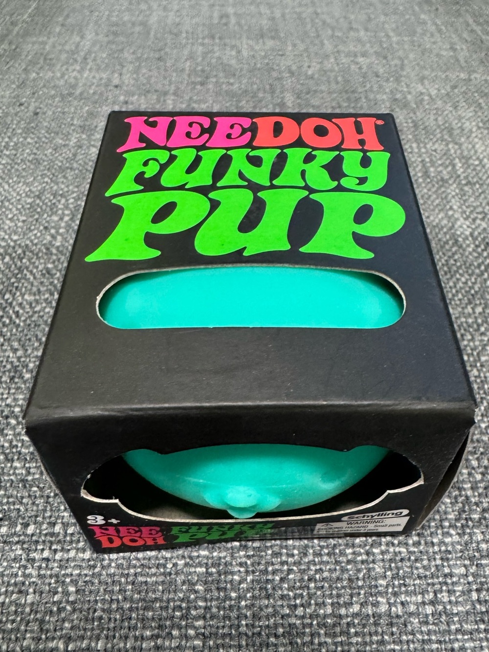 NeeDoh Funky Pup - Teal - Squishy Toy